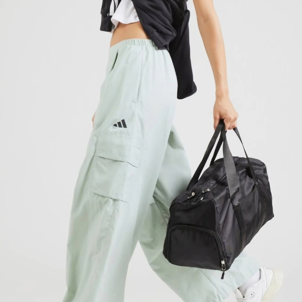 Adidas Women's Mint Green Cargo Joggers